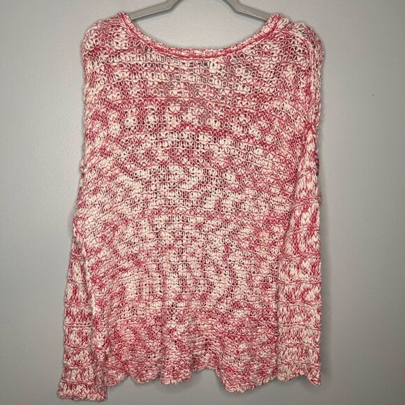Free People V Neck Marled Yarn Sweater - Picture 5 of 5